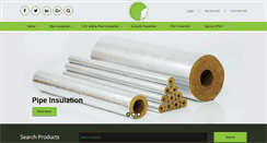 Desktop Screenshot of insulationandlagging.co.uk